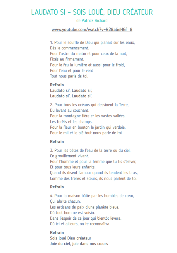 Le chant