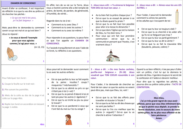 Examen de conscience