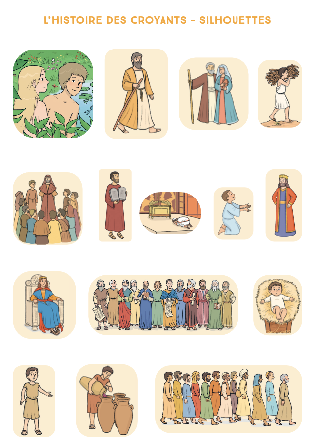 Silhouettes de l’histoire des croyants