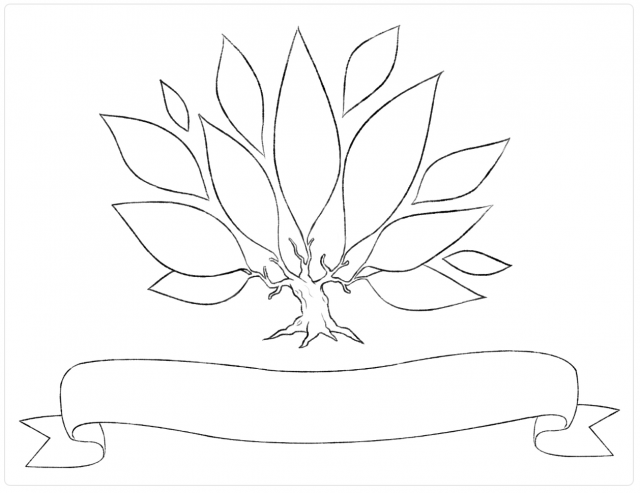 Coloriage du buisson ardent