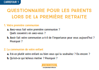 Questionnaire carrefour 1